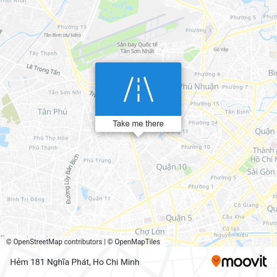 Hẻm 181 Nghĩa Phát map