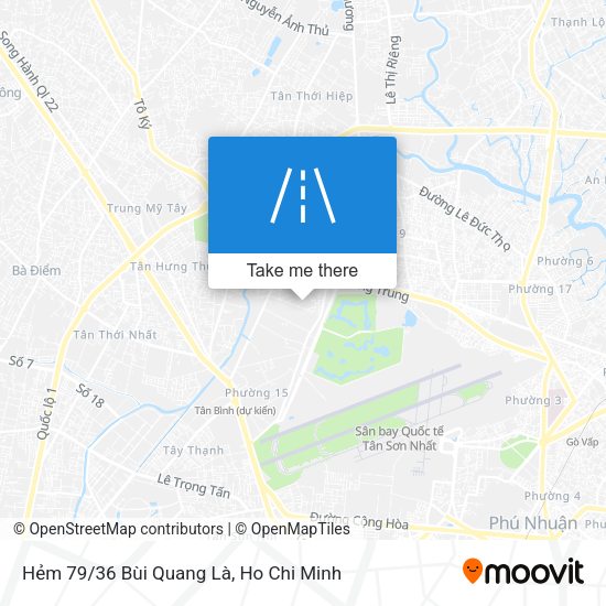 Hẻm 79/36 Bùi Quang Là map