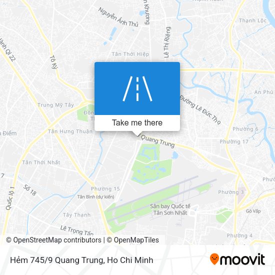 Hẻm 745/9 Quang Trung map