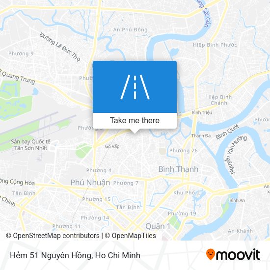 Hẻm 51 Nguyên Hồng map