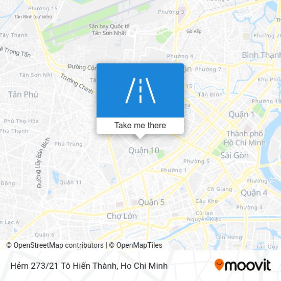 Hẻm 273/21 Tô Hiến Thành map