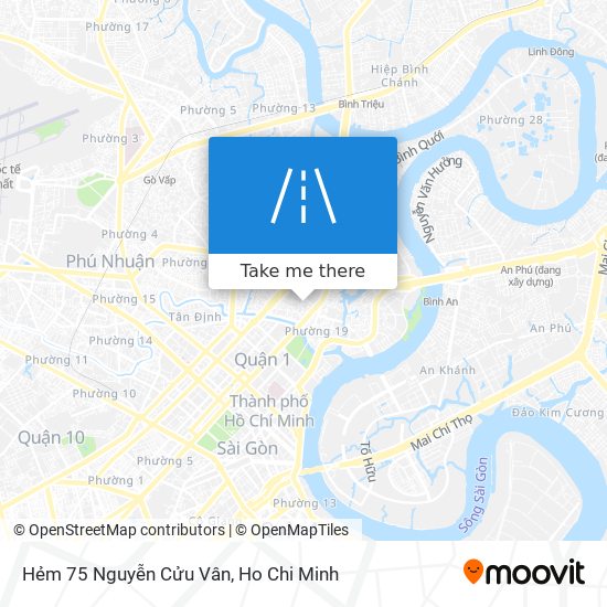 Hẻm 75 Nguyễn Cửu Vân map