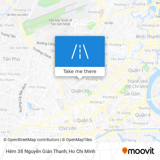 Hẻm 38 Nguyễn Giản Thanh map