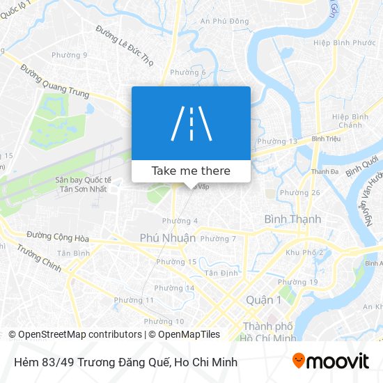 Hẻm 83/49 Trương Đăng Quế map