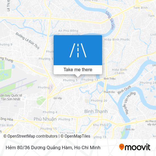 Hẻm 80/36 Dương Quảng Hàm map