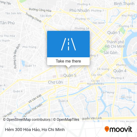 Hẻm 300 Hòa Hảo map