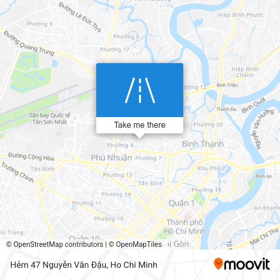 Hẻm 47 Nguyễn Văn Đậu map
