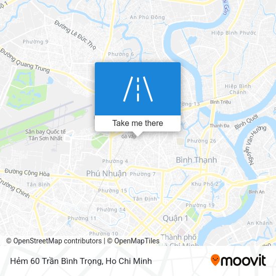 Hẻm 60 Trần Bình Trọng map