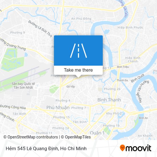 Hẻm 545 Lê Quang Định map