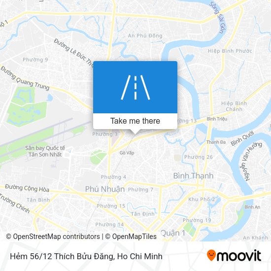 Hẻm 56/12 Thích Bửu Đăng map