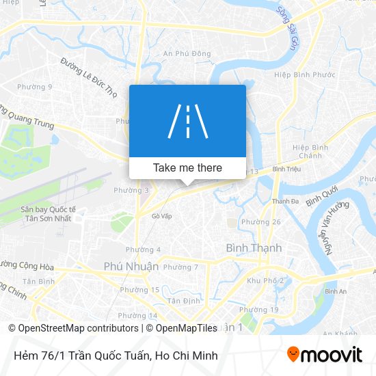 Hẻm 76/1 Trần Quốc Tuấn map