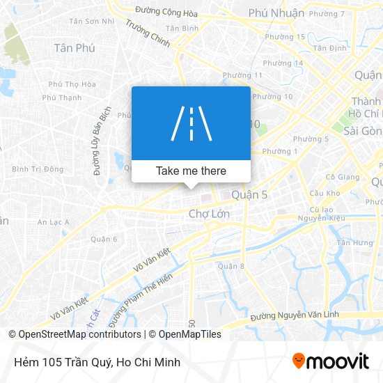 Hẻm 105 Trần Quý map