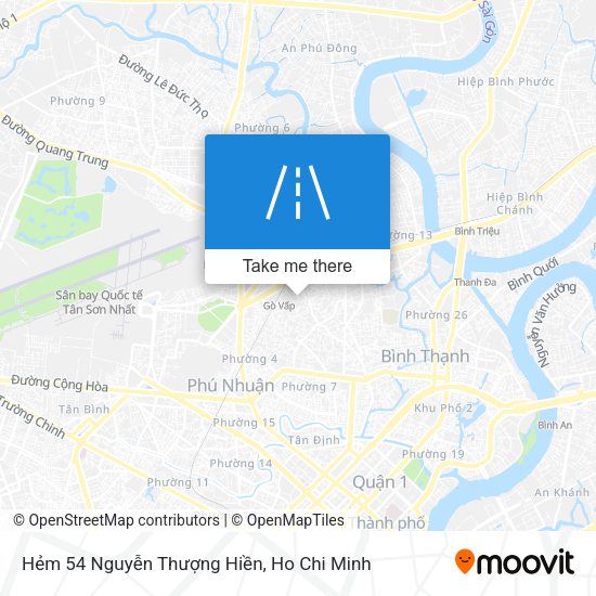 Hẻm 54 Nguyễn Thượng Hiền map