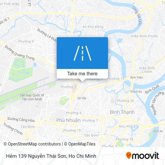 Hẻm 139 Nguyễn Thái Sơn map