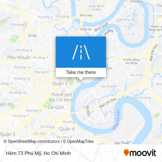 Hẻm 73 Phú Mỹ map