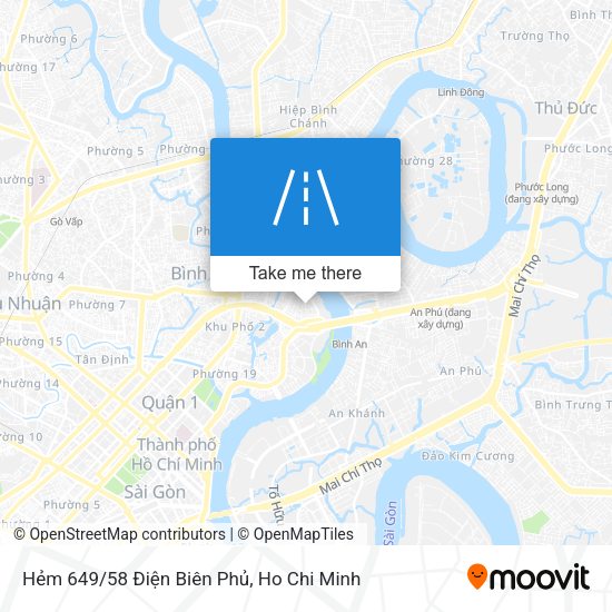 Hẻm 649/58 Điện Biên Phủ map