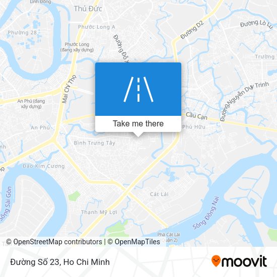 Đường Số 23 map
