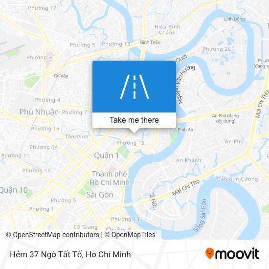 Hẻm 37 Ngô Tất Tố map