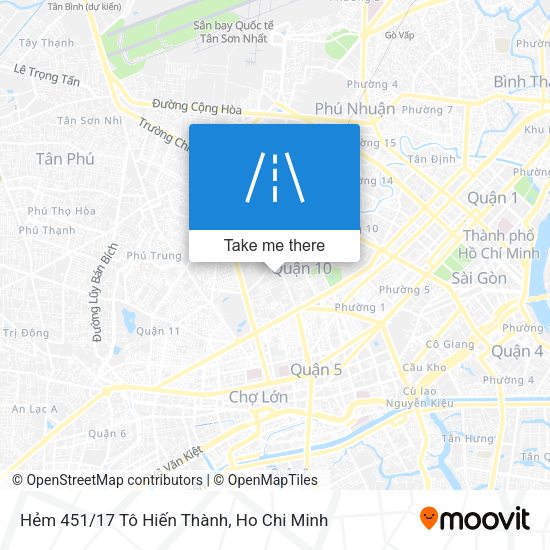 Hẻm 451/17 Tô Hiến Thành map