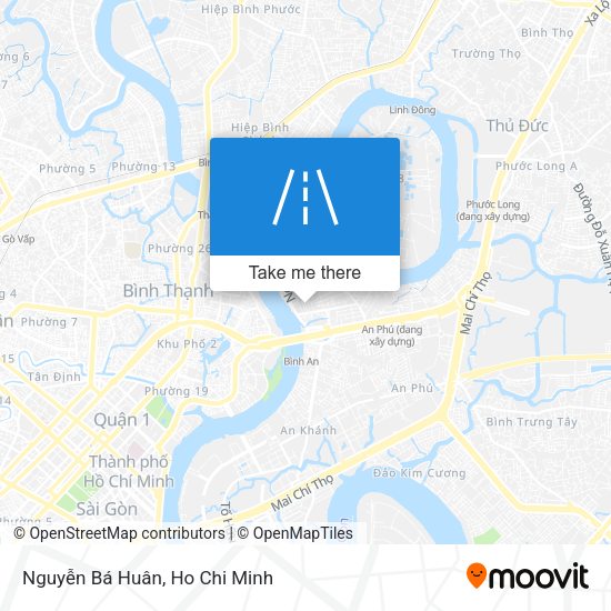 Nguyễn Bá Huân map