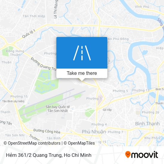 Hẻm 361/2 Quang Trung map