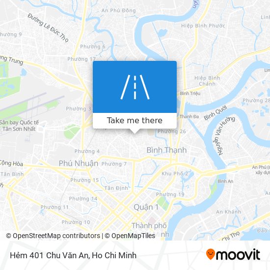 Hẻm 401 Chu Văn An map