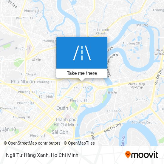 Ngã Tư Hàng Xanh map