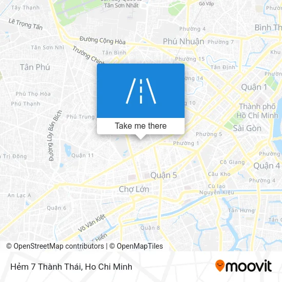 Hẻm 7 Thành Thái map