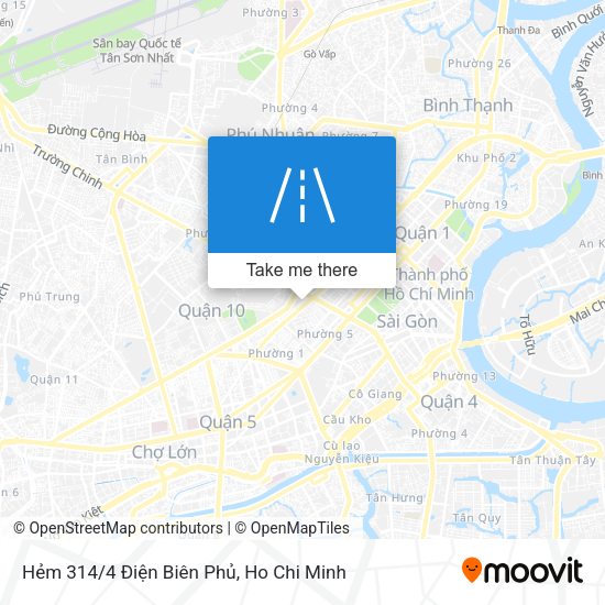 Hẻm 314/4 Điện Biên Phủ map