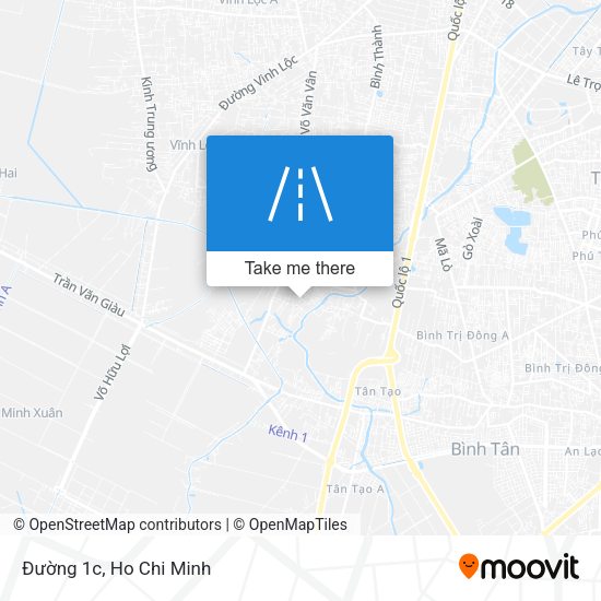 Đường 1c map