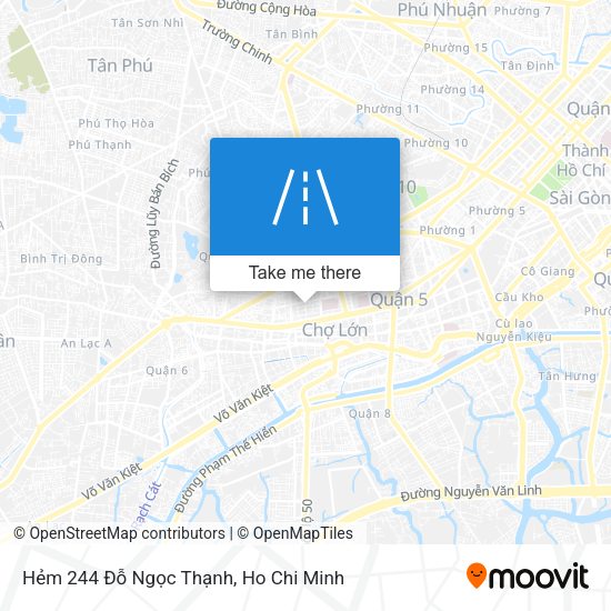 Hẻm 244 Đỗ Ngọc Thạnh map