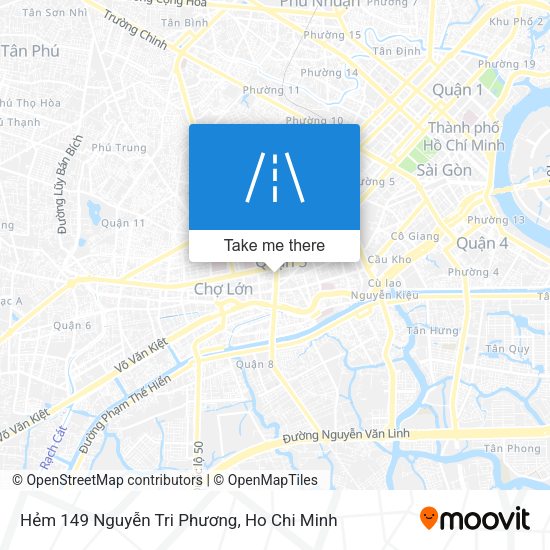 Hẻm 149 Nguyễn Tri Phương map