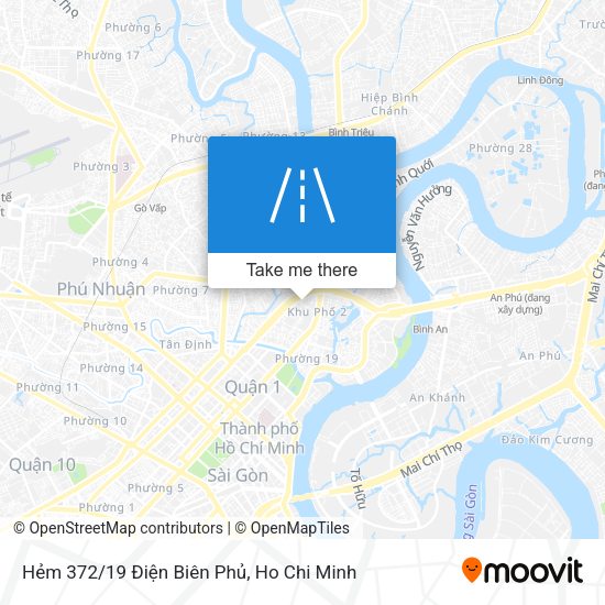 Hẻm 372/19 Điện Biên Phủ map