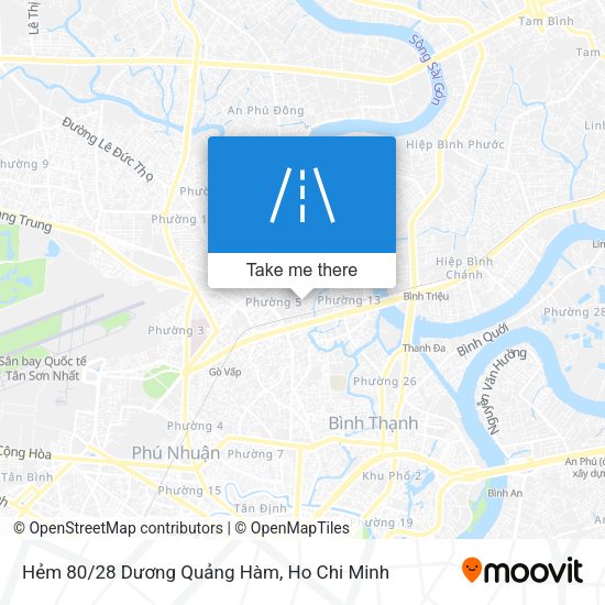 Hẻm 80/28 Dương Quảng Hàm map