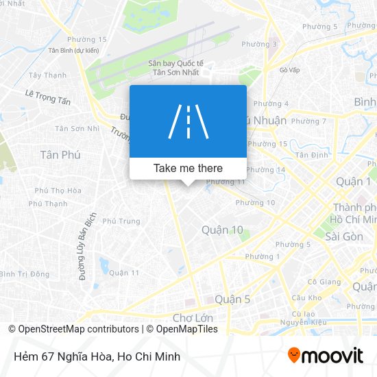 Hẻm 67 Nghĩa Hòa map