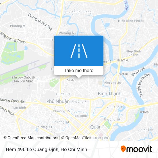 Hẻm 490 Lê Quang Định map