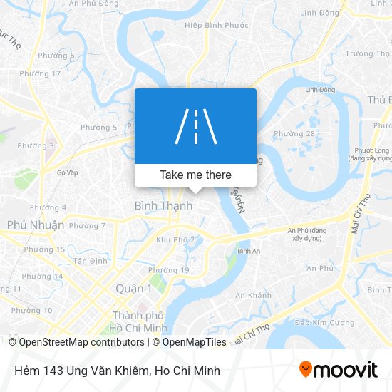 Hẻm 143 Ung Văn Khiêm map