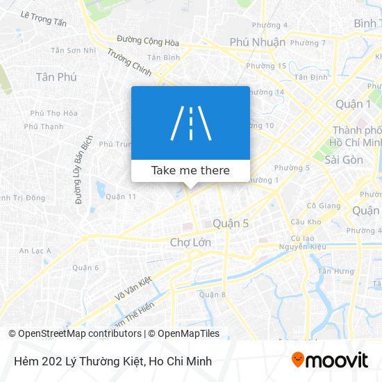 Hẻm 202 Lý Thường Kiệt map