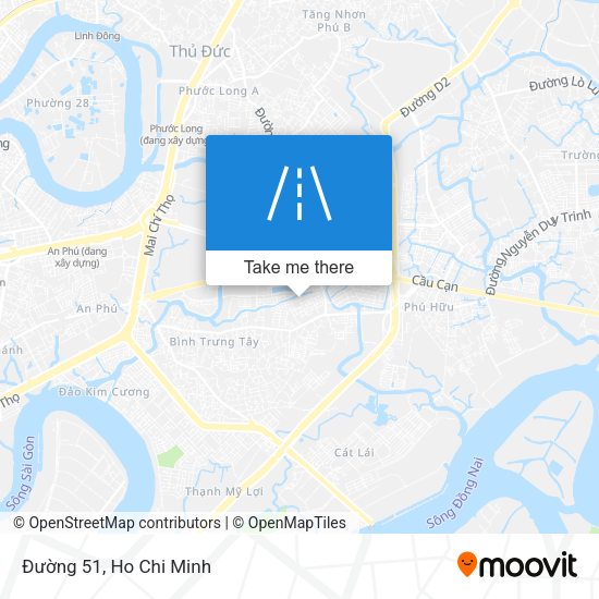 Đường 51 map