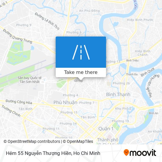 Hẻm 55 Nguyễn Thượng Hiền map