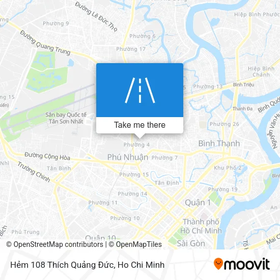 Hẻm 108 Thích Quảng Đức map