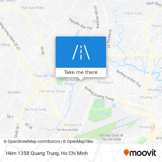 Hẻm 1358 Quang Trung map