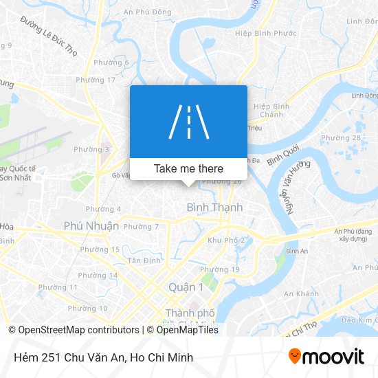 Hẻm 251 Chu Văn An map