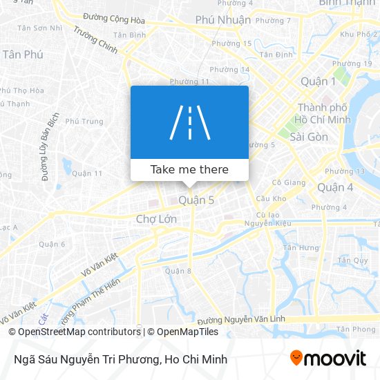 Ngã Sáu Nguyễn Tri Phương map