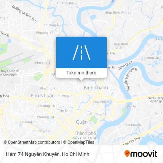 Hẻm 74 Nguyễn Khuyến map