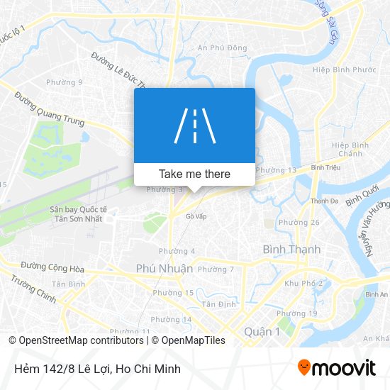 Hẻm 142/8 Lê Lợi map