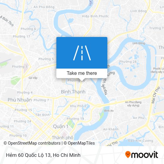 Hẻm 60 Quốc Lộ 13 map