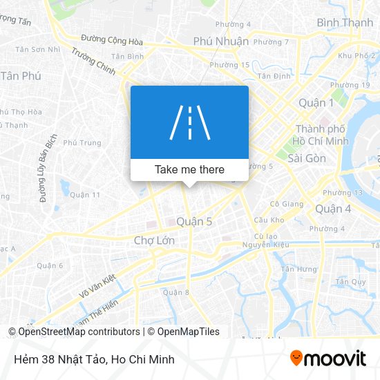 Hẻm 38 Nhật Tảo map