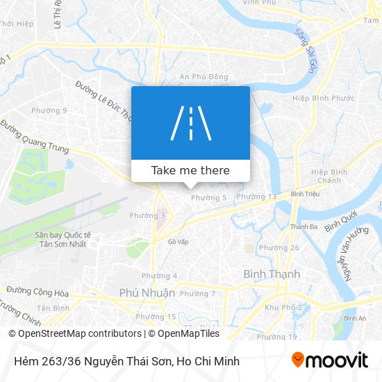 Hẻm 263/36 Nguyễn Thái Sơn map