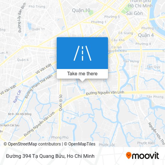 Đường 394 Tạ Quang Bửu map